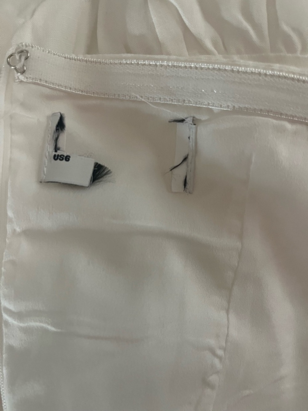 Princess Polly Strapless White Drawstring Mini Dress - Picture 7 of 7